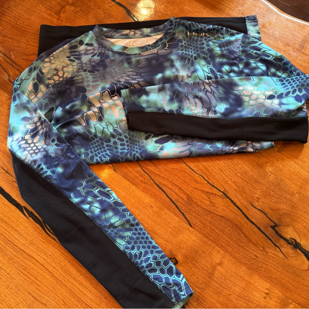 Colorful Snake Print Long Sleeve Top